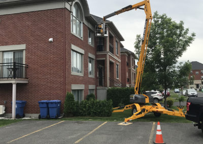 Lavage de gouttières et nacelle dans les environs de Lanaudiere - Gouttières Lanaudière situé à Lanaudiere