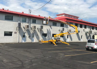 Nacelle à tout hauteur (Services de nacelle Joliette) - Gouttières Lanaudière de Joliette