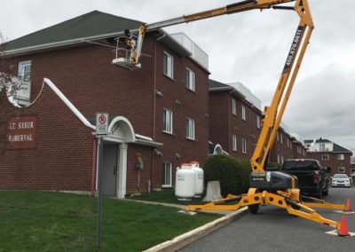 Services de nacelle en hauteur à Saint-Hubert - Gouttières Lanaudière de Saint-Huber