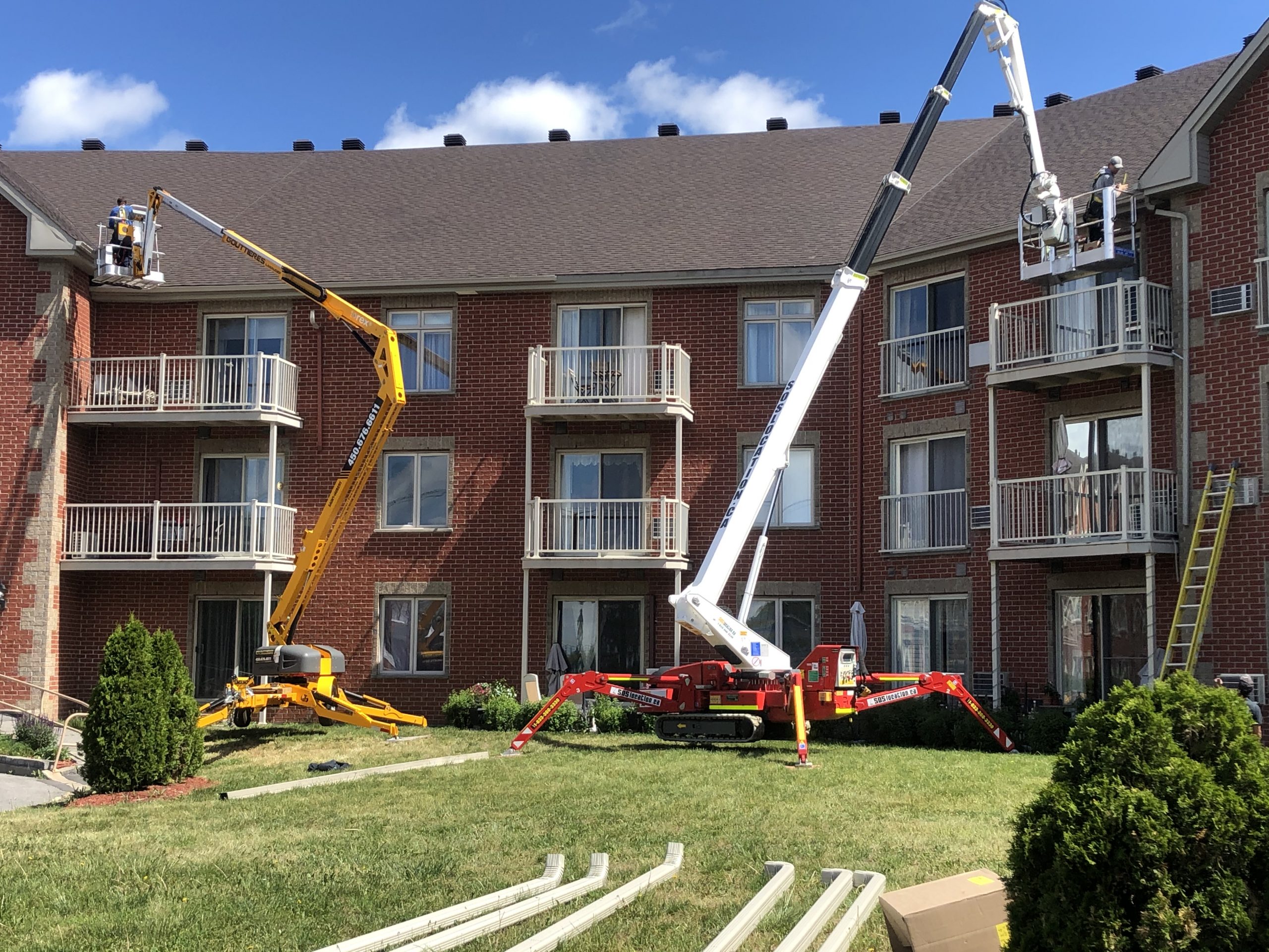 Installateur de gouttière en aluminium sans joint à Mascouche, Terrebonne, Repentigny, Saint-Côme, Sainte-Émélie-de-l'Énergie, Saint-Jean-de-Matha et dans Lanaudière et ses environs - Gouttières Lanaudière situé dans Lanaudière